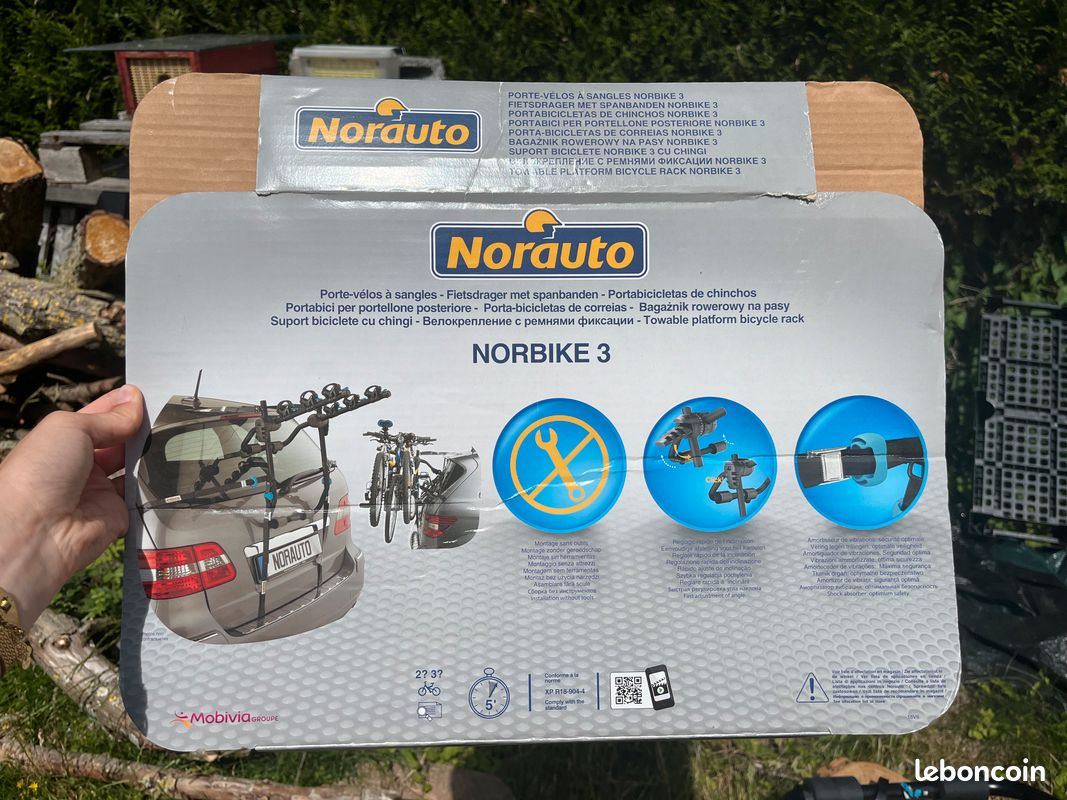 Bike Carrier Norbike Velo Hayon Porte Velo Nord Auto Porte Vélos