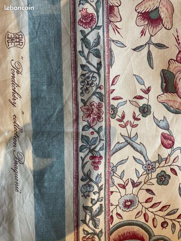 Grand Coupon Tissu Braquenie Miramont - Motif Écorce - Neuf Pour Ameublement Et Créations