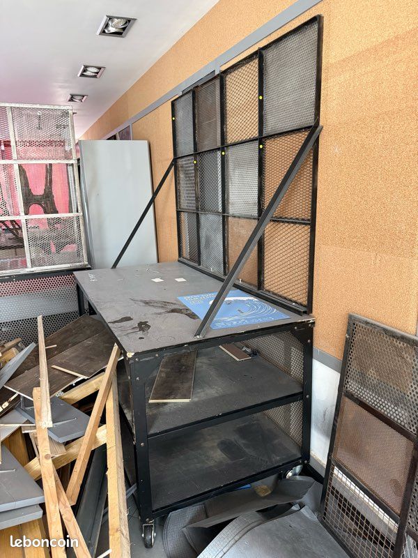 Grand chariot étagère amovible atelier (image 1)