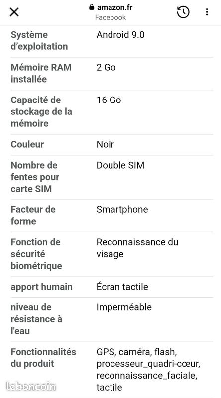 Ulefone X6 (2022) Smartphone Incassable neuf sous blister (image 8)