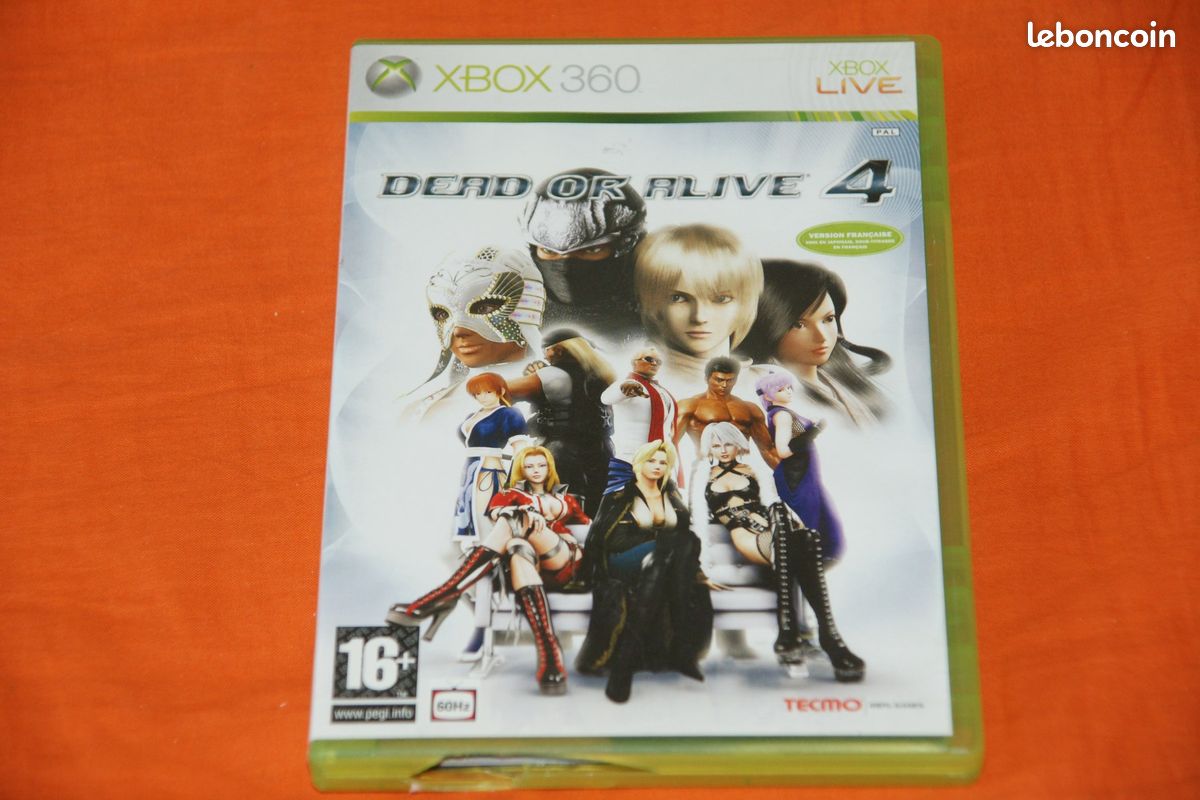 DEAD OR ALIVE 4 - Xbox 360 - PAL FR - Complet