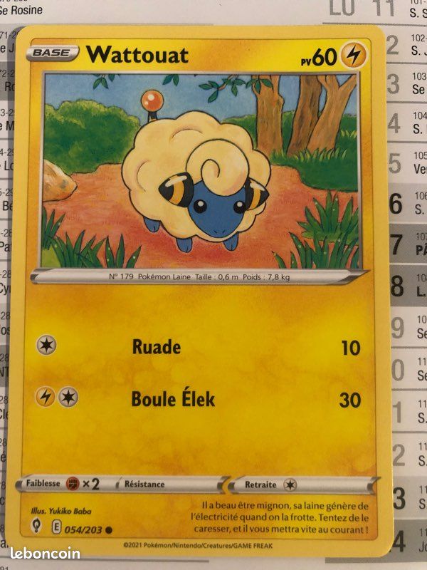 Carte Pokémon (image 2)