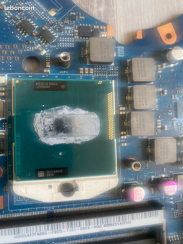 Processeur Intel(R) Core(TM) i7-3630QM à 2,40 GHz (image 1)