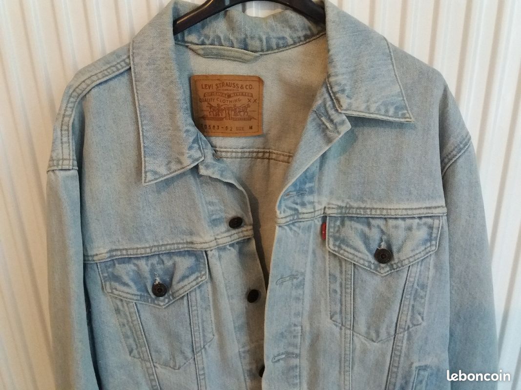 Denim Jacket Veste En Jean Blanche Levi's Veste En Jean