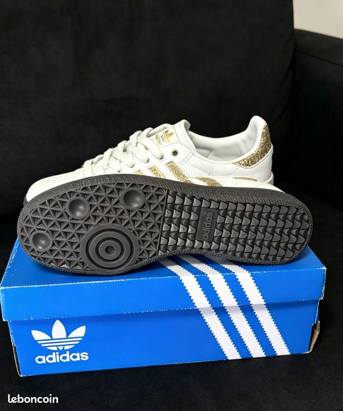 Chaussures Adidas SAMBA Silver (image 5)