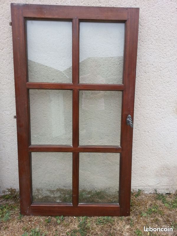 Fenêtre en bois double vitrage avec volets (fenêtre 2) (image 3)