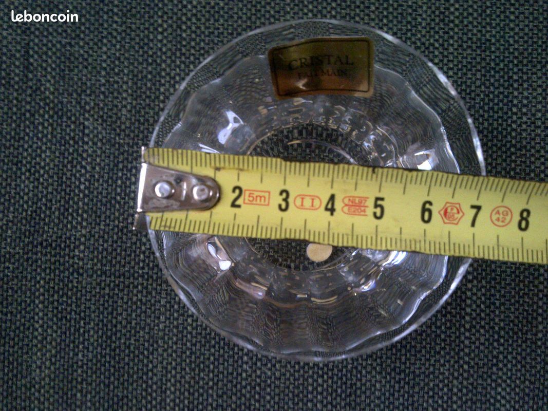 Vase boule en cristal de BAYEL (image 5)