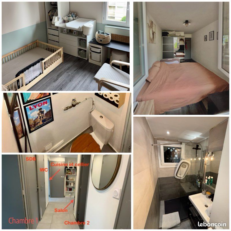 Appartement 3 pièces 58 m² · à Grenoble · 58 m² · 109 000 €