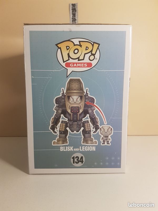 Funko Pop! Titanfall 2 - Blisk & Legion (N°134) Lot De 2 Figurines - État Impeccable, Sans Boîte