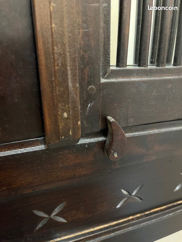 Miroir fenêtre - Bois couleur wengé (image 8)