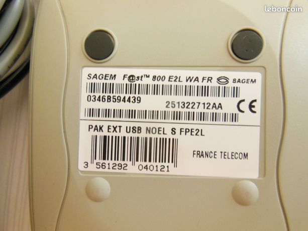 Modem adsl vintage Wanadoo Extense usb - Accessoires informatique