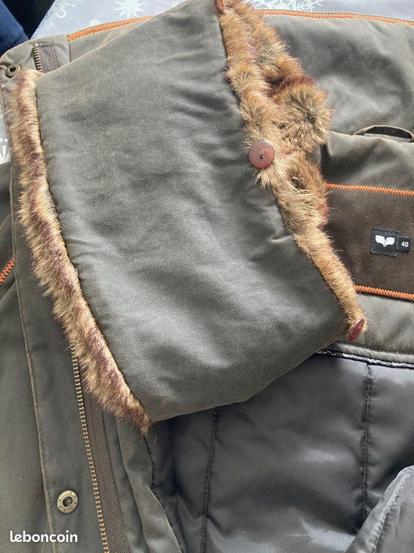 Veste chaude imperméable kaki T 38/40 matelassée « …Cie » (image 20)