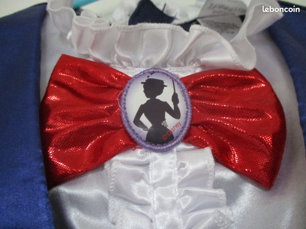 Déguisement anglais de Marie Poppins taille 9/10 ans de marque Disney tbe (image 5)