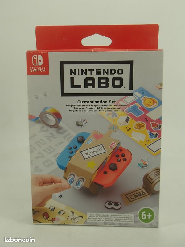 Nintendo labo kit de customisation neuf sous emballage (image 1)