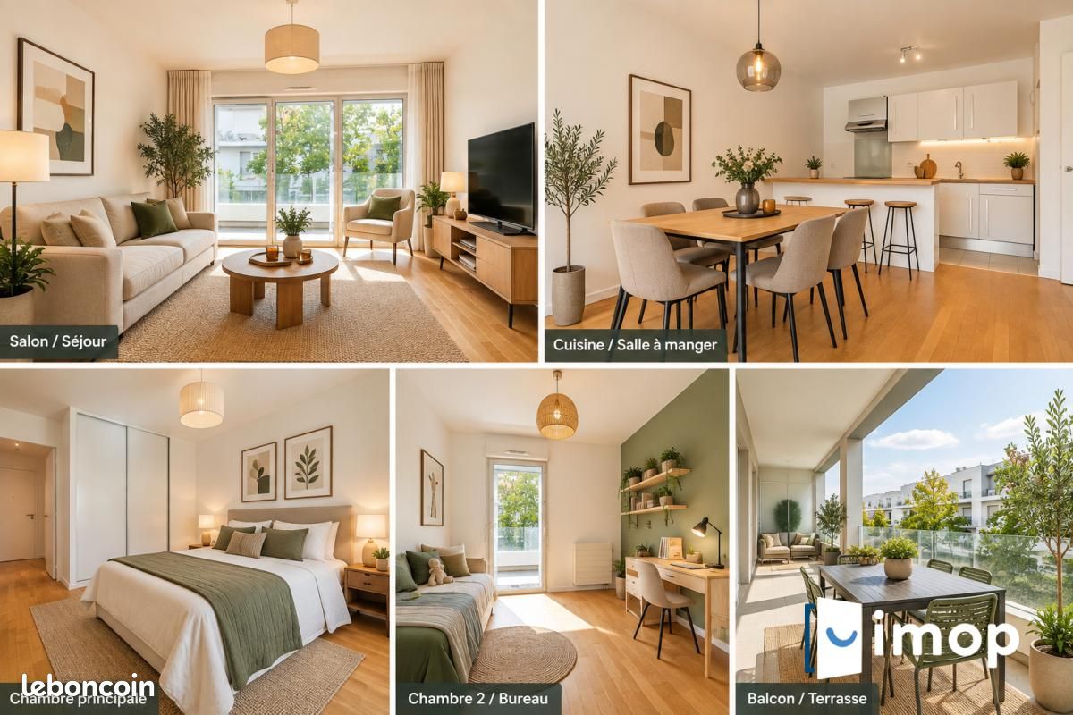 Appartement 3 pièces 61 m² · à Massy · 61 m² · 295 000 €