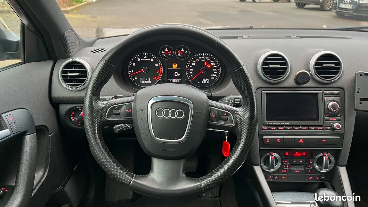 AUDI A3 SPORTBACK 3.2 V6 250 Quattro Ambition Luxe S tronic / TOIT OUVRANT / BOSE (image 22)
