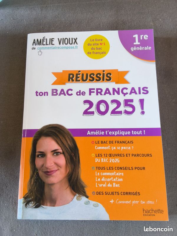 Livre bac français (image 1)
