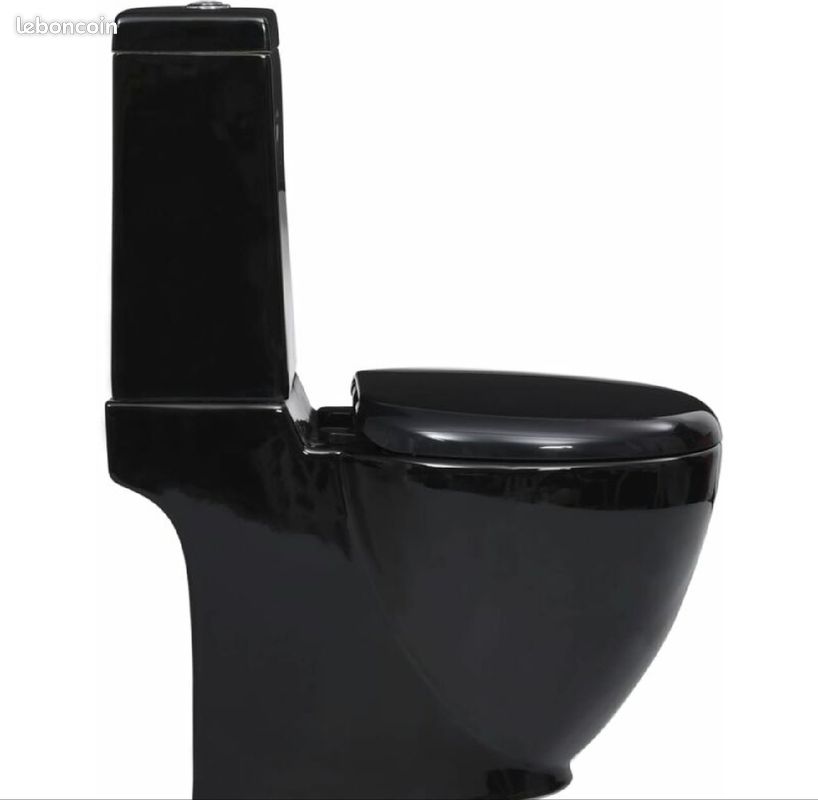 Toilette céramique Noir (image 4)