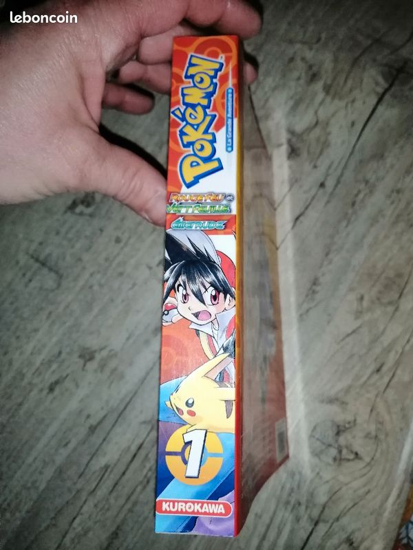 Manga Pokémon série rouge feu et vert feuilles (image 3)