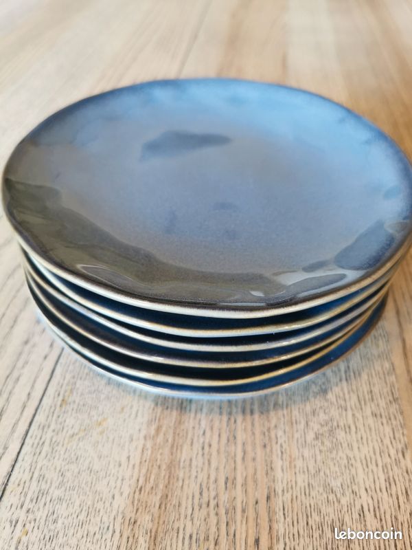 6 assiettes à dessert (image 1)