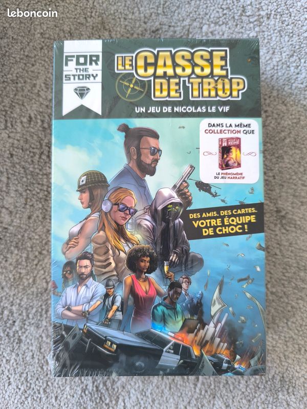 For the story Le casse de trop sous blister (image 1)