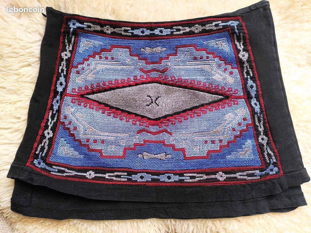 Mini Jupe Zara Femme - Multicolore Motif Géométrique - Polyester - Taille S