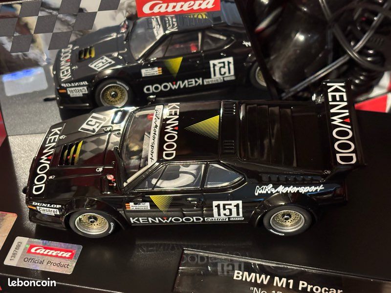 Bmw m1 procar carrera evolution 1/32 slot car (image 2)