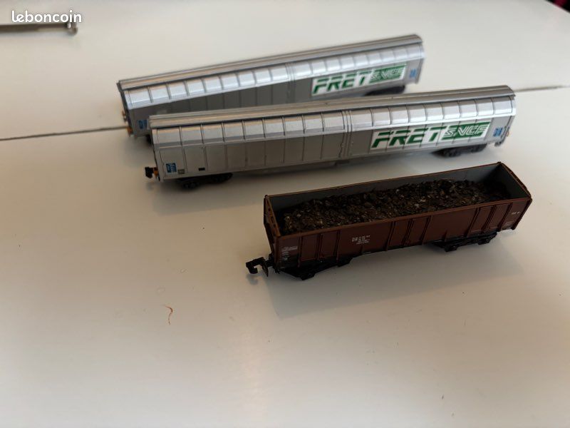 Minitrix 15420-20 Ech N Db Wagon Citerne à Bogies & Guérite Vert DEA 580 963 Neuf Boite