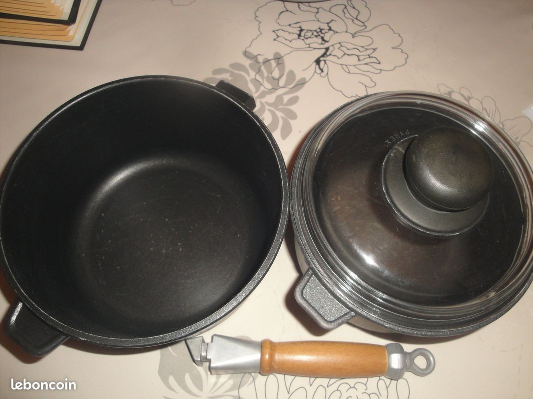 2 casseroles fonte marque diamant stone (image 2)