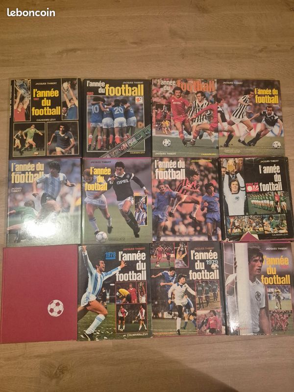 Lot De 8 Livres De Football Américain – Années 1960 à 1980 – Guides NFL, Résumés – Vintage