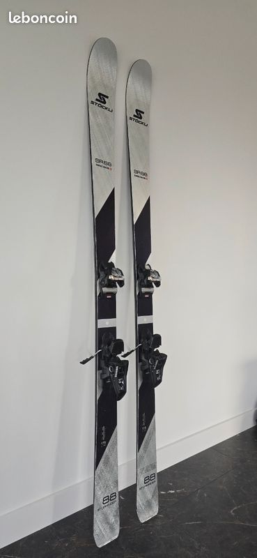 skis STOCKLI STORMRIDER 88 2025, grip walk, swiss made, titanal + Salomon Warden 13