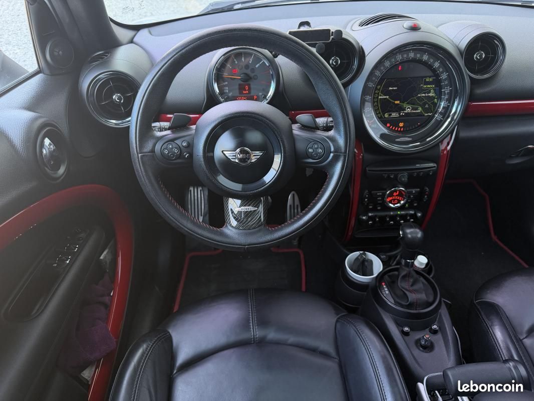 Mini Countryman JOHN COOPER WORKS ALL4 1.6 218 CH BVA6 / SUPERBE ETAT TOIT OUVRANT JCW (image 11)