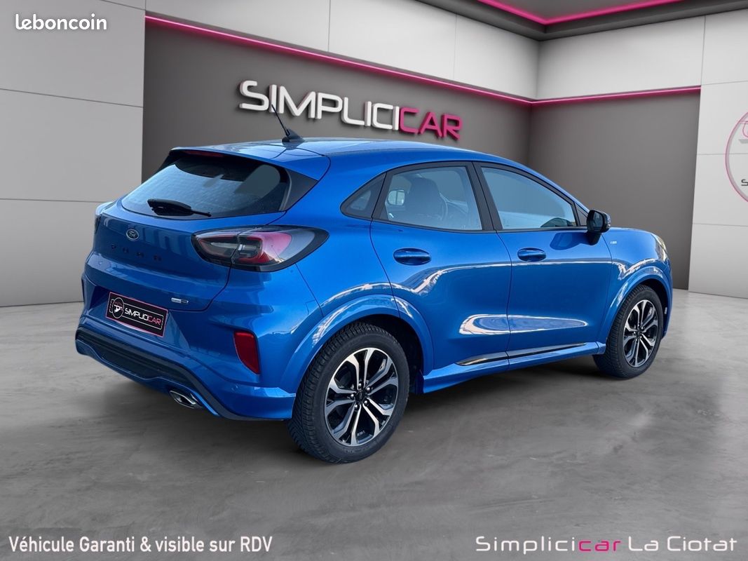 FORD PUMA 1.0 EcoB Hyb 125 mHEV DCT7 ST LINE PREMIERE MAIN ENTRETIEN COMPLET GARANTIE 12 MOIS (image 8)