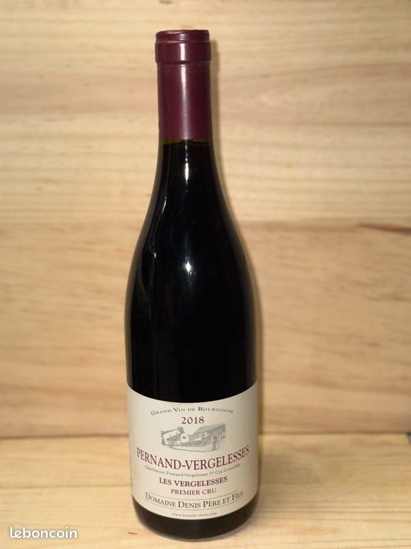 Bouteilles de vins rouges (Bourgogne) (image 2)