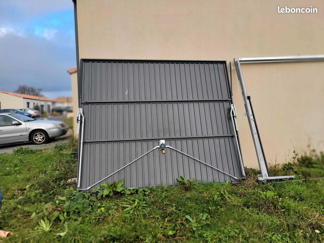 Porte de garage gris anthracite 200/240 (image 5)