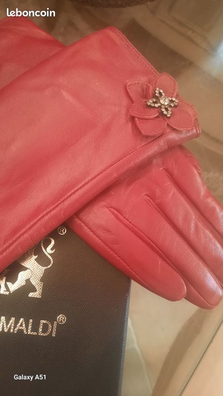 Gants grimaldi en peau neufs (image 4)