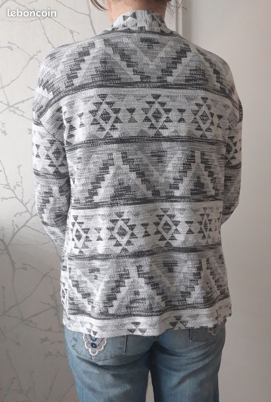 Jeans Gilet Laine Camaieu Sans Manche Blouson En Jean Femme