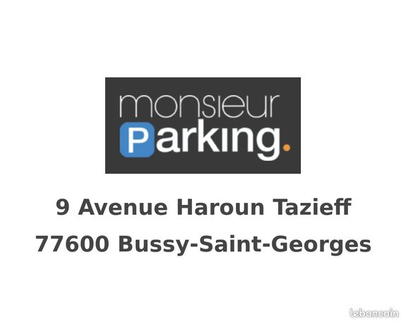 Parking/box Bussy-Saint-Georges