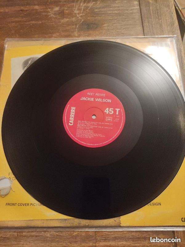 Jackie Wilson – Reet Petite Maxi vinyle 45 tours (image 3)