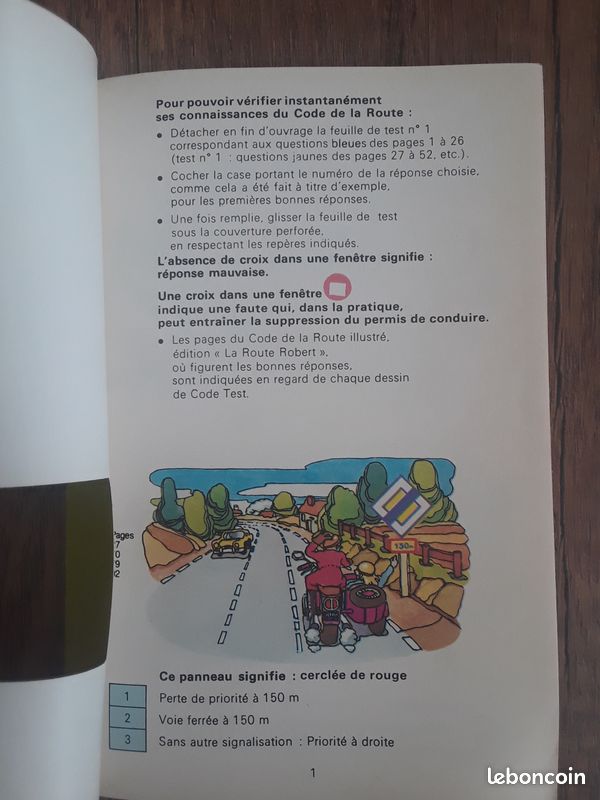 Lot de 3 anciens livre vintage du code de la route (image 3)