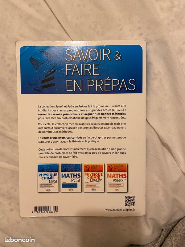Savoir & Faire en Prépas - Maths MPSI - Lionel Béal - ellipses (image 2)