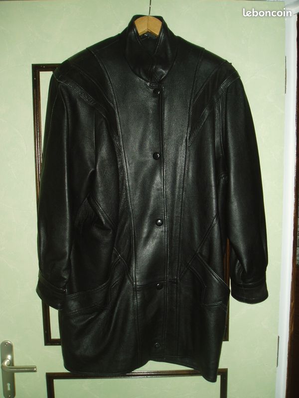 Veste cuir femme (image 1)