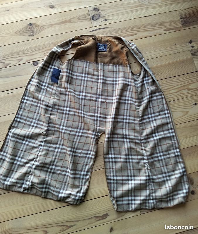 Doublure de trench laine Burberry (image 2)