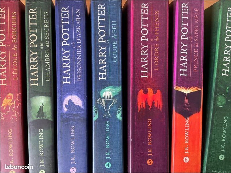 Harry Potter livres tome 1-7 grand format (image 3)
