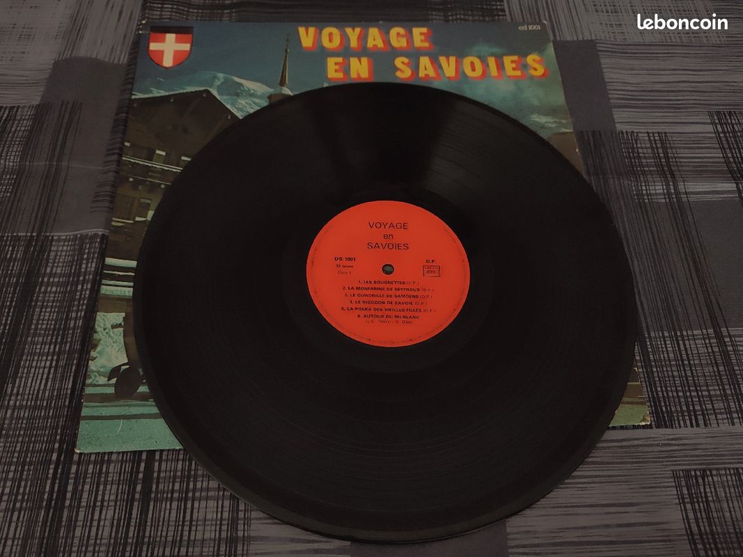 Vinyl vintage "Voyage en Savoies" (image 3)