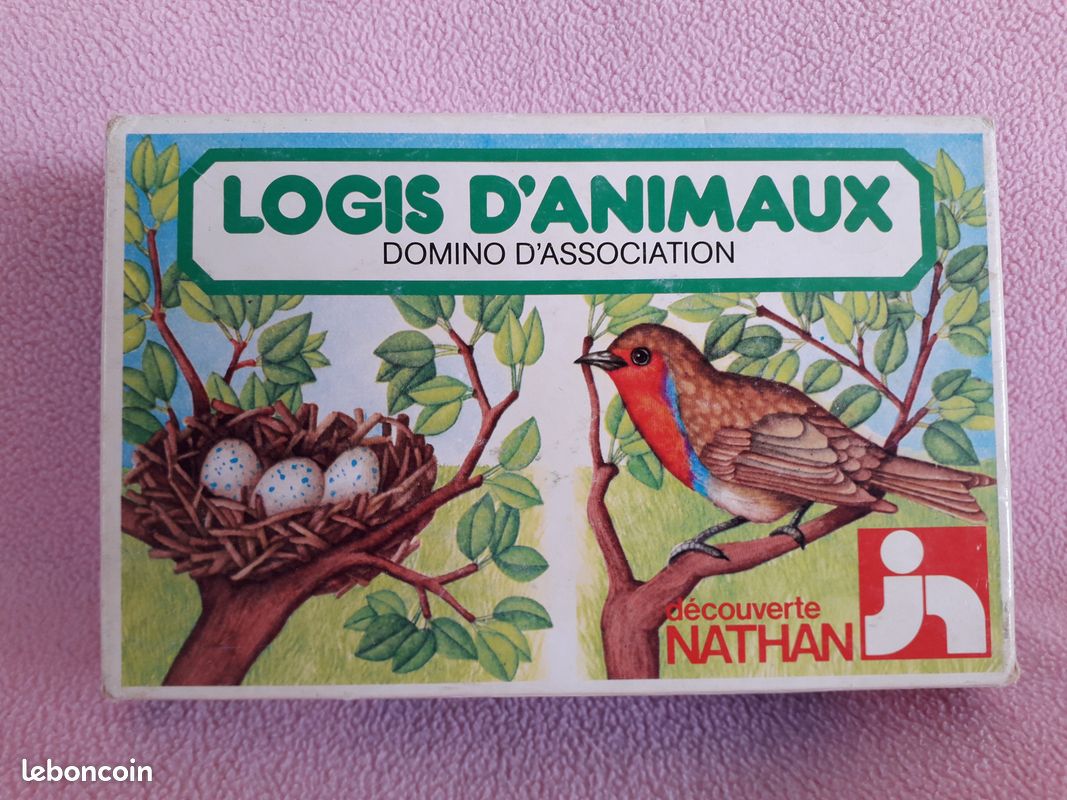 Dominos d’association les logis d’animaux (image 1)