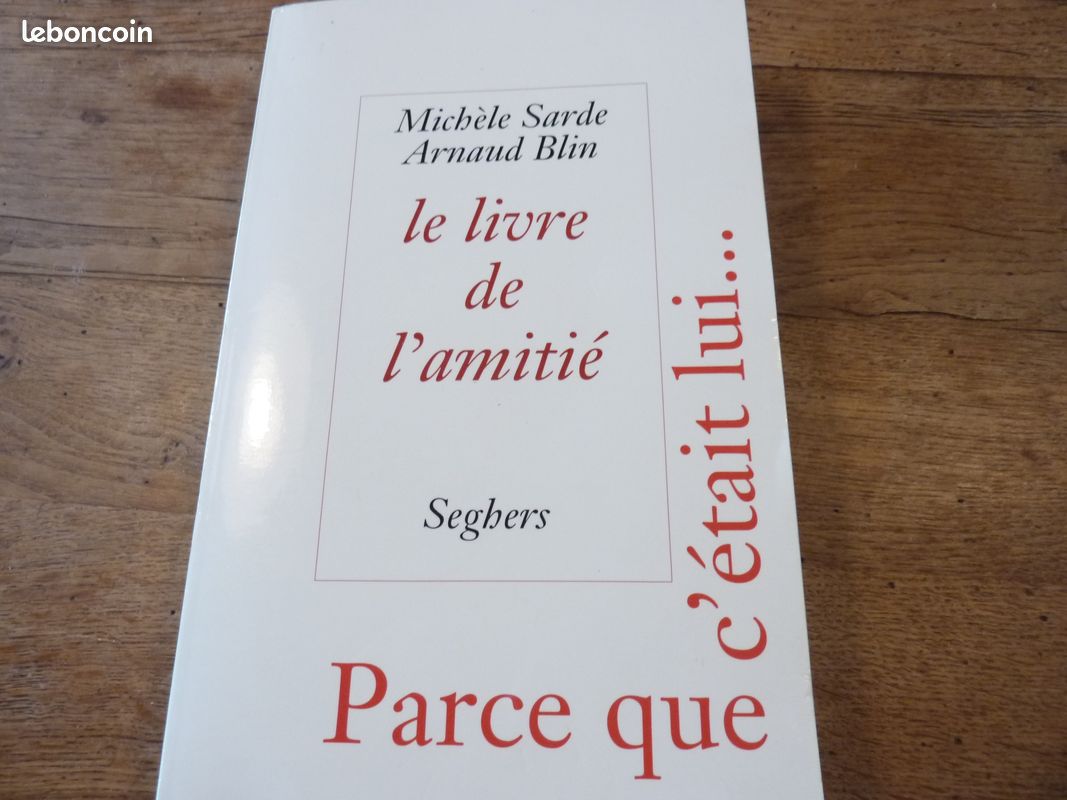 SARDE BLIN Le livre de l'amitié (image 1)