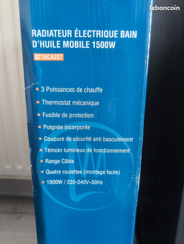 Chauffage électrique bain d'huile (image 2)