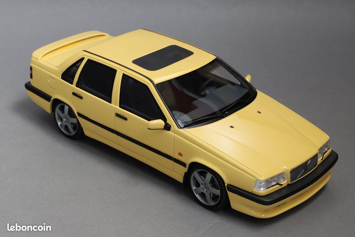 Volvo 850 T-5R Cream Yellow 1996 1/18 Otto Ottomobile (image 11)