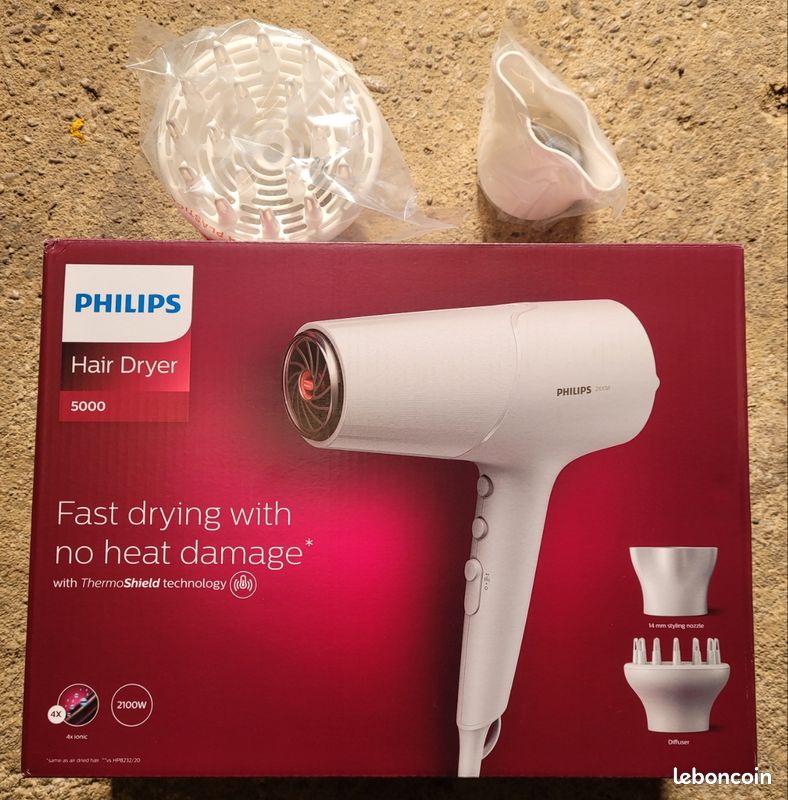 Diffuseur et buse de coiffage Philips 5000 (image 1)